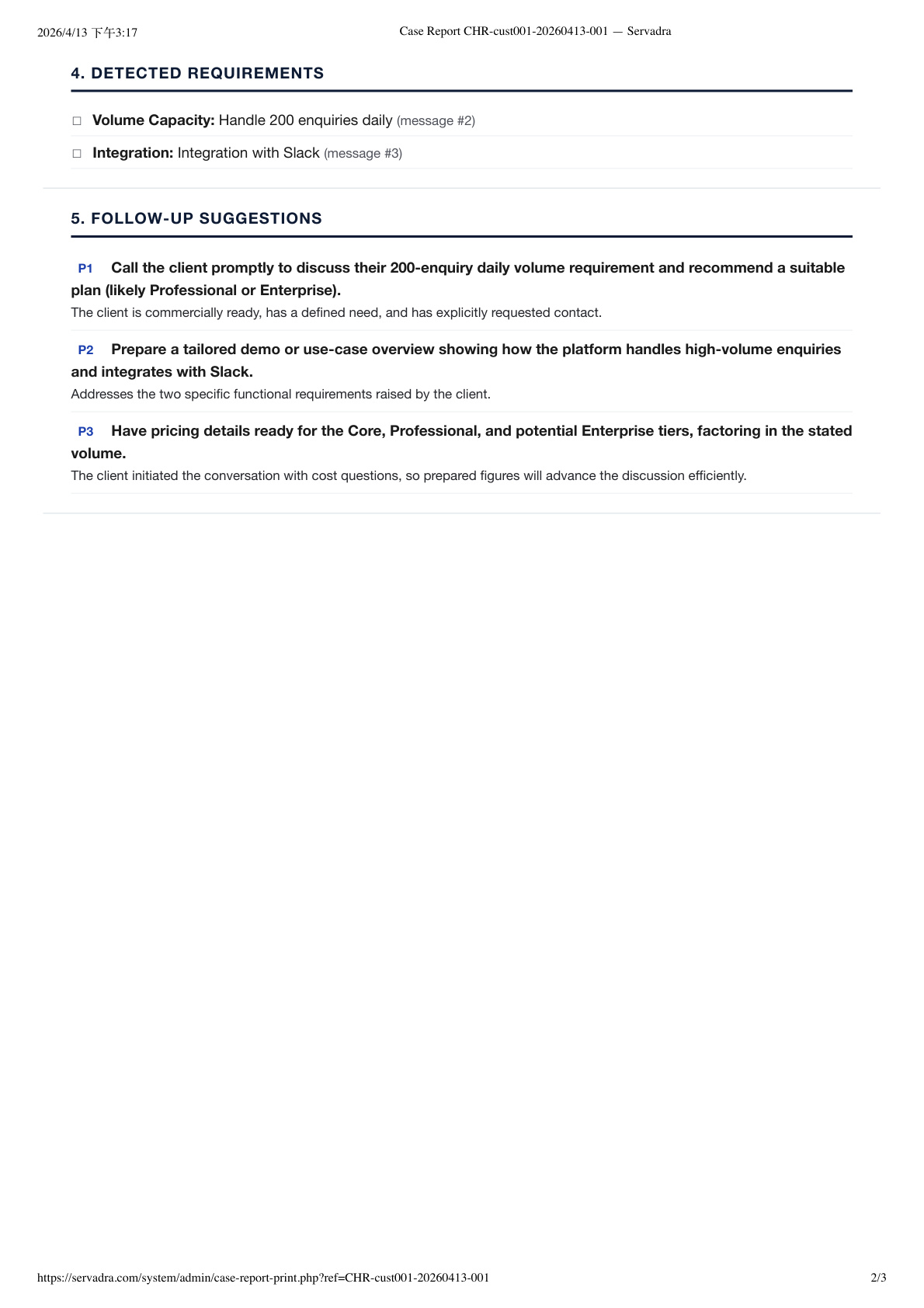 Marketing Starter Report — page 2 preview